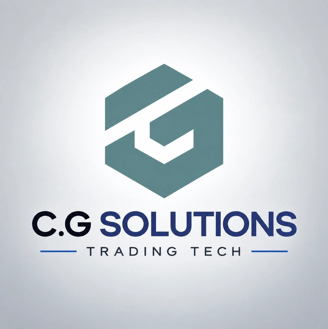 C.G Solutions logo with the tagline “Trading Tech”